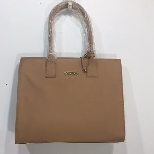 Joy & Iman genuine leather “best friend” Satchel